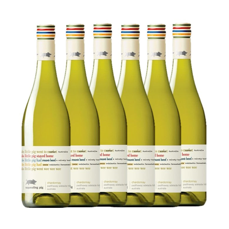 Squealing Pig Adelaide Hills Chardonnay 6 x 75cl
