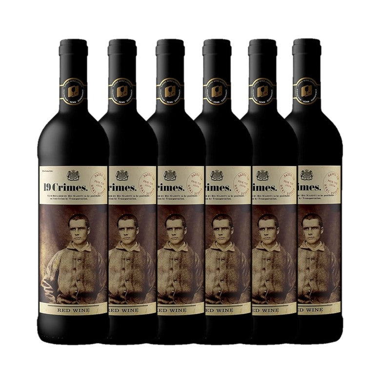 19 Crimes Red Wine 6 x 75cl N.V.