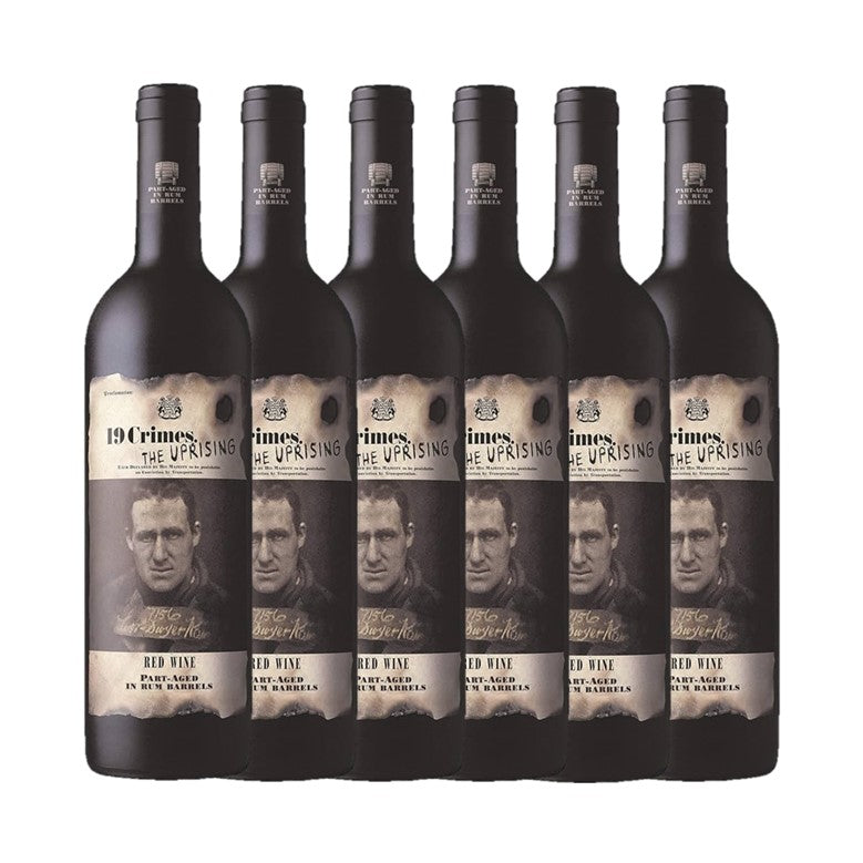 19 Crimes The Uprising Red Wine 6 x 75cl 6bottles