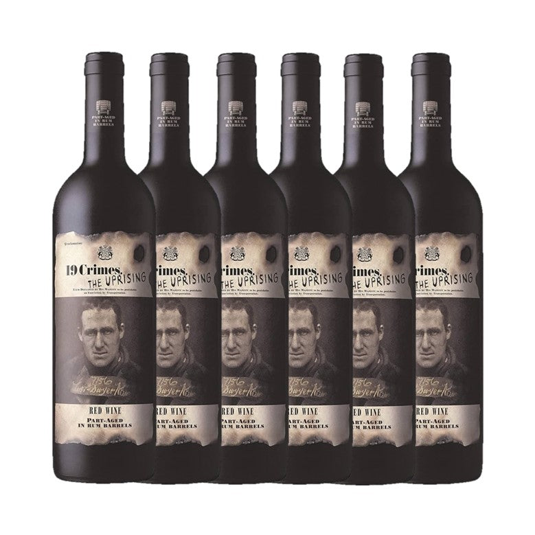 19 Crimes The Uprising Red Wine 6 x 75cl