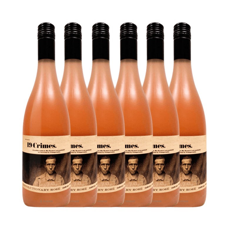 19 Crimes Revolutionary Rose 6 x 75cl