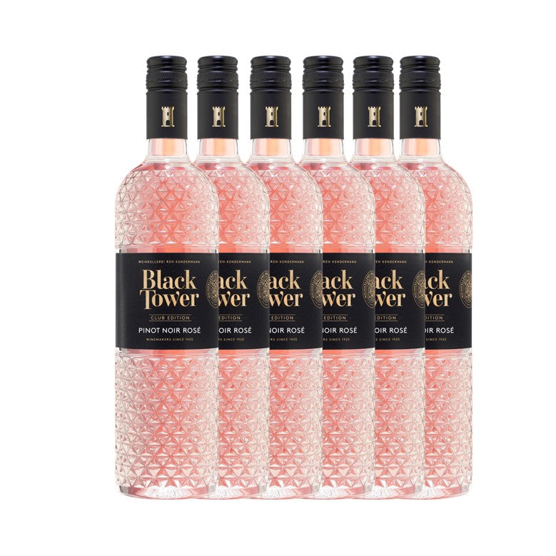 Black Tower Club Edition Pinot Noir Rose 6 x 75cl 2021