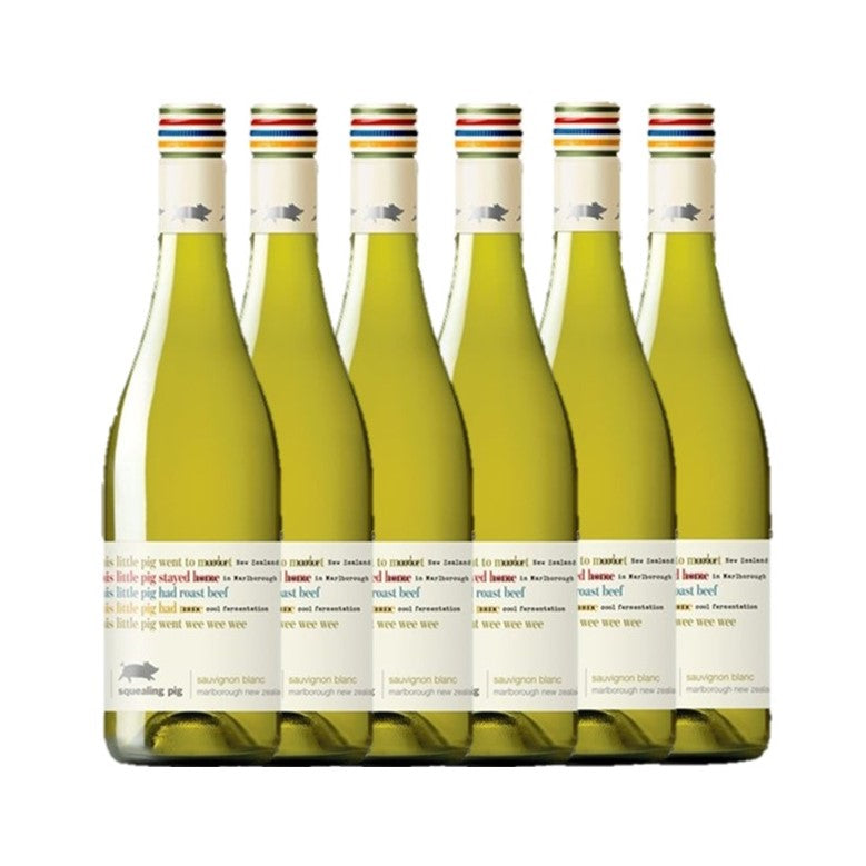 Squealing Pig Marlborough Sauvignon Blanc 2022 6 x 75cl