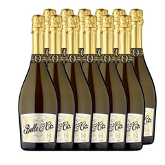 Belle & Co. Alcohol Free Sparkling White 12 x 75cl Bottles