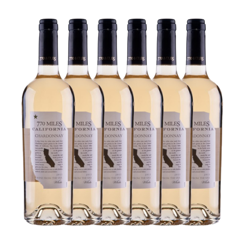 770 Miles Californian Chardonnay 6 x 75cl 2020