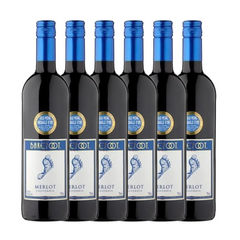 Barefoot Merlot 6 x 75cl N.V.