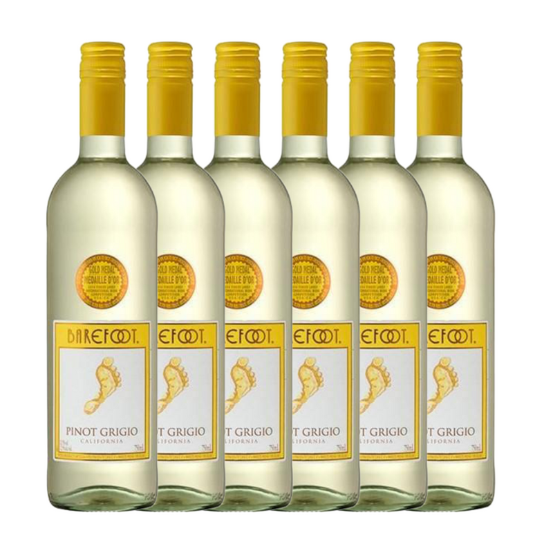 Barefoot Pinot Grigio 6 x75cl N.V.