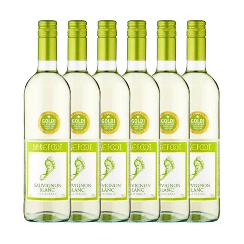 Barefoot Sauvignon Blanc 6 x 75cl N.V.