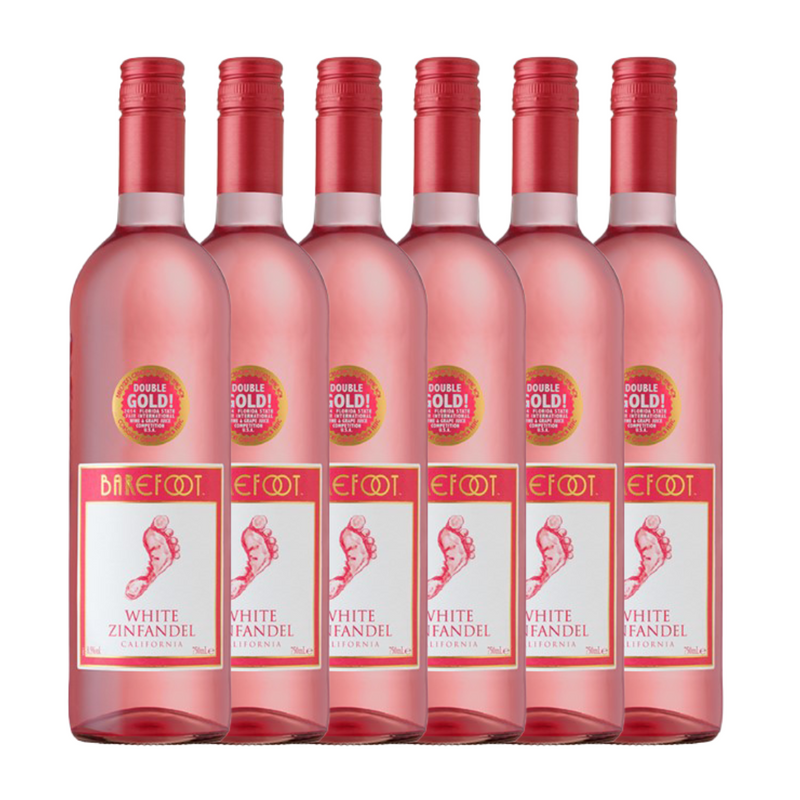 Barefoot White Zinfandel 6 x 75cl N.V.
