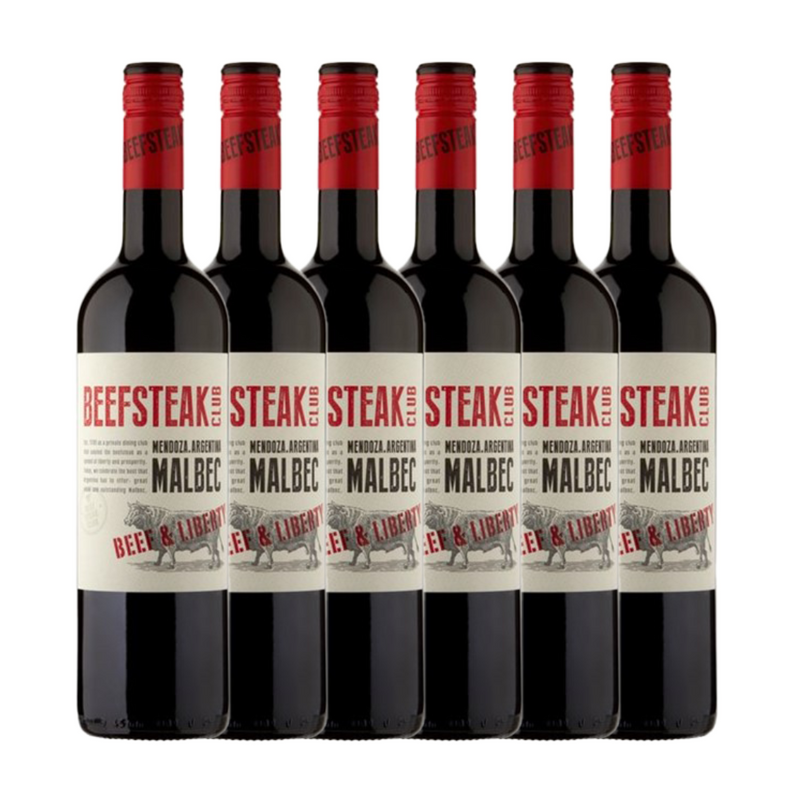 Beefsteak Club Mendoza Malbec 6 x75cl N.V.