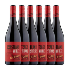 Beefsteak Club Shiraz 6 x75cl