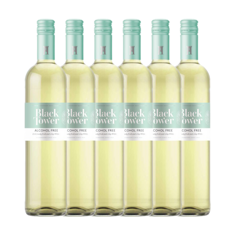 Black Tower Alcohol Free White Wine 6 x 75cl N.V.