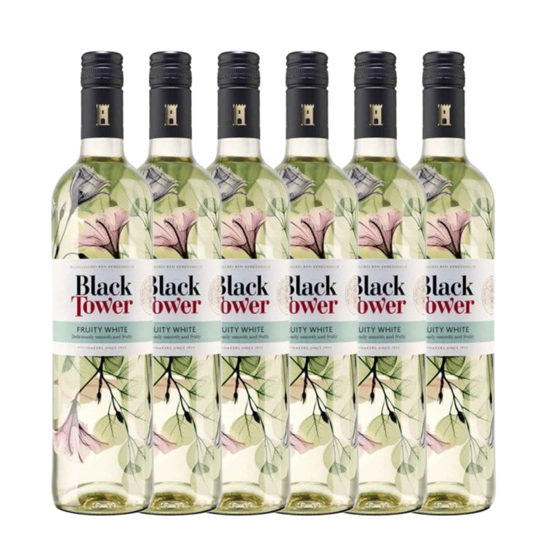 Black Tower Fruity White N.V. 6 x 75cl N.V.