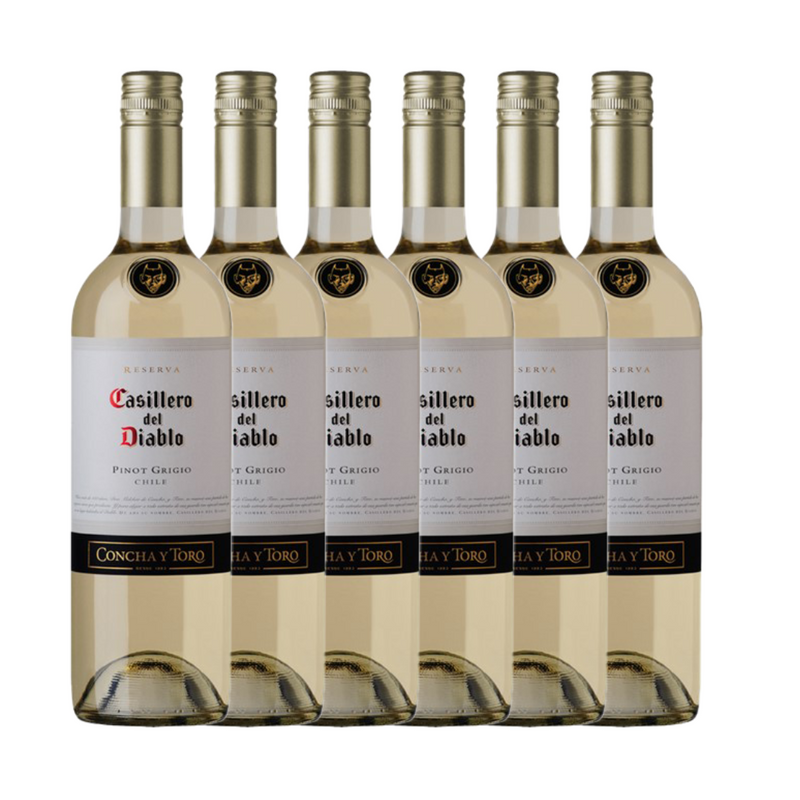 Casillero Del Diablo Pinot Grigio 6 x 75cl 2020