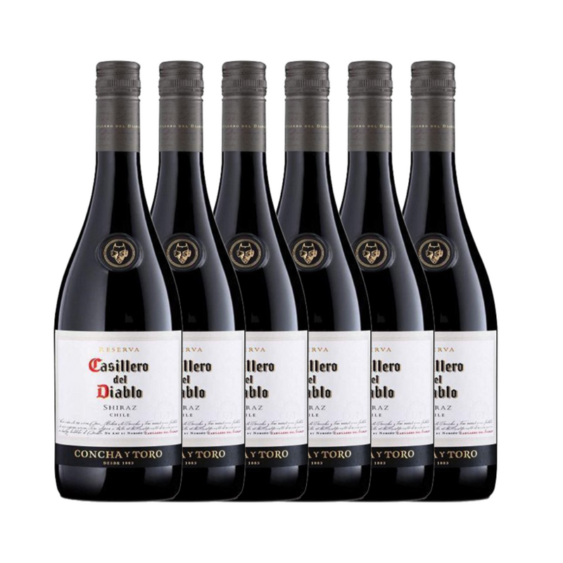 Casillero Del Diablo Shiraz 6 x 75cl 2019