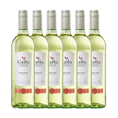 E & J Gallo White Moscato 2021 6 x 75cl