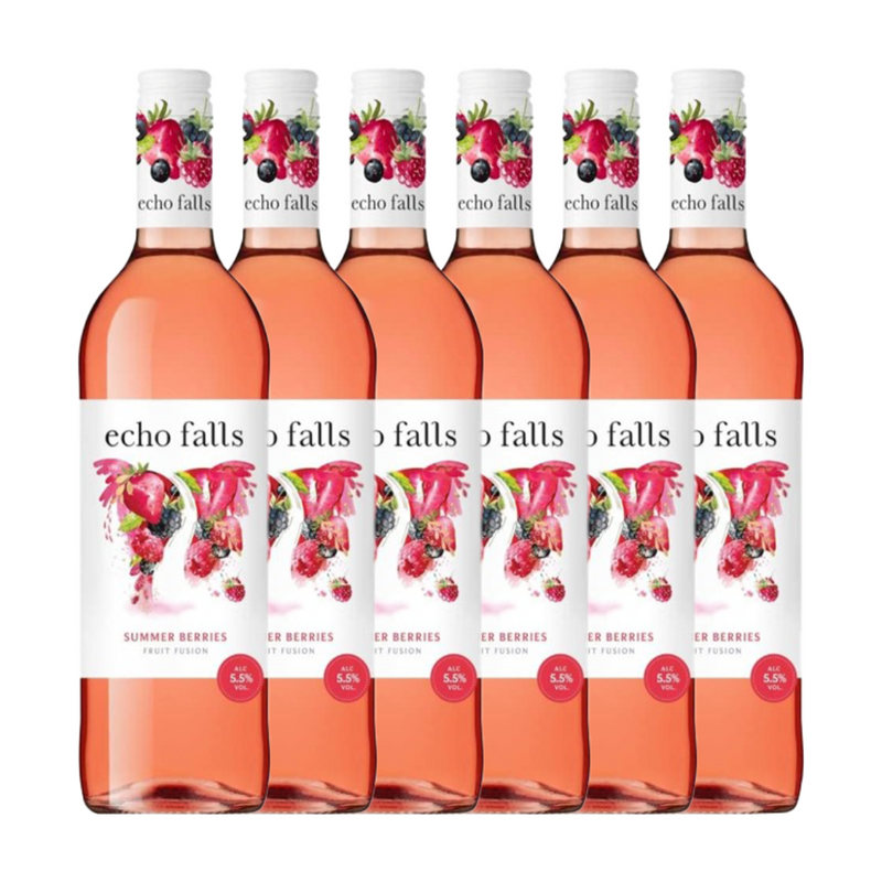 Echo Falls Fusion Summer Berries 6 x 75cl