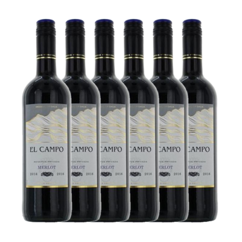 El Campo Merlot 2015 6x75cl