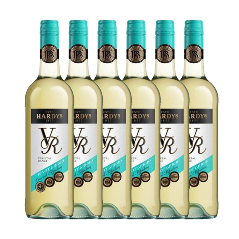 Hardys VR Pinot Grigio 2020 6x75cl