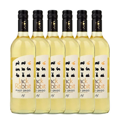 Jack rabbit Italian Pinot Grigio N.V. 6 x 75cl