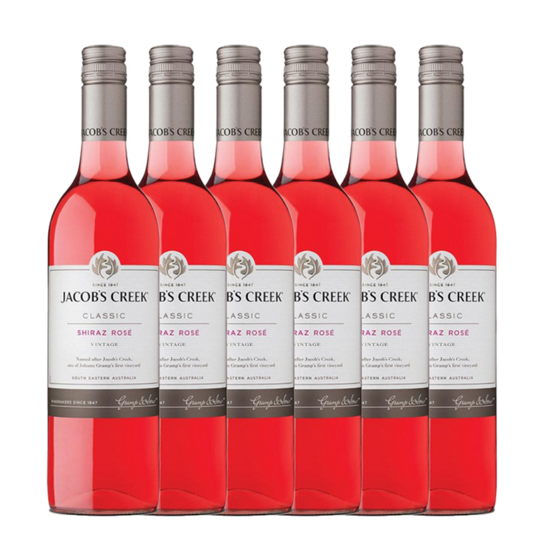 Jacob's Creek Shiraz Rosé 6 x 75cl