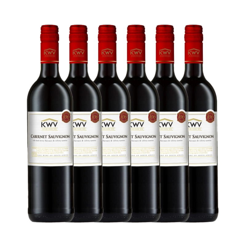 KWV Classic Collection Cabernet Sauvignon 2020 6 x 75cl