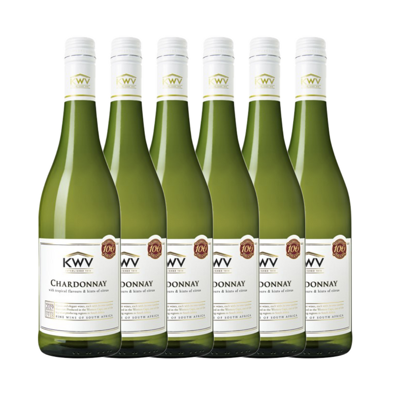 KWV Chardonnay 2021 6 x 75cl