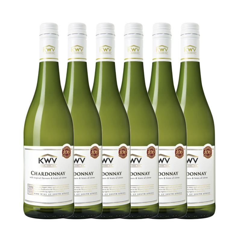 KWV Chardonnay 6 x 75cl