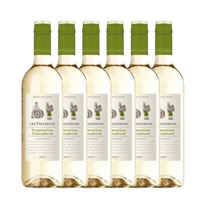 Les Vignerons La Vocation Vermentino - Colombard N.V. 6x75cl