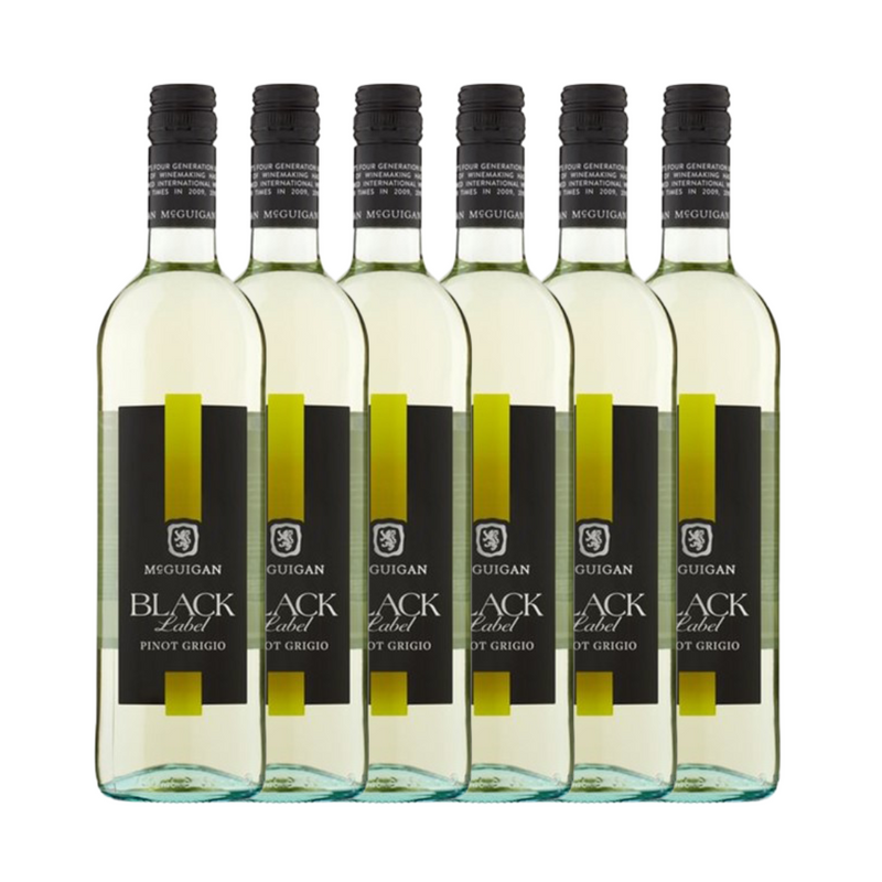 McGuigan Black Label Pinot Grigio 2021 6 x 75cl