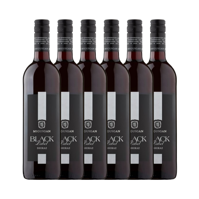 McGuigan Black Label Shiraz 2021 6 x 75cl
