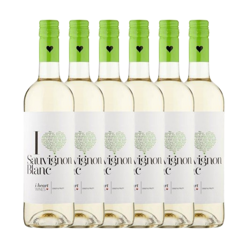 iHeart Sauvignon Blanc N.V. 6x75cl