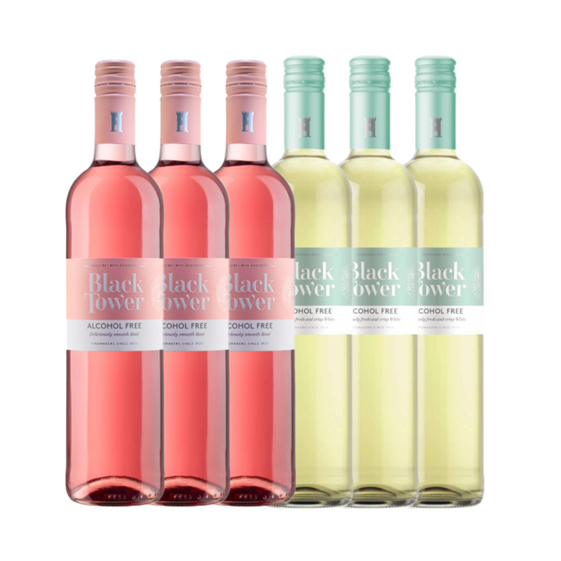 Black Tower Alcohol Free Mixed Case 6 x 75cl