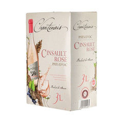 Chantenais Cinsault Rosé 3Litre Bag in Box