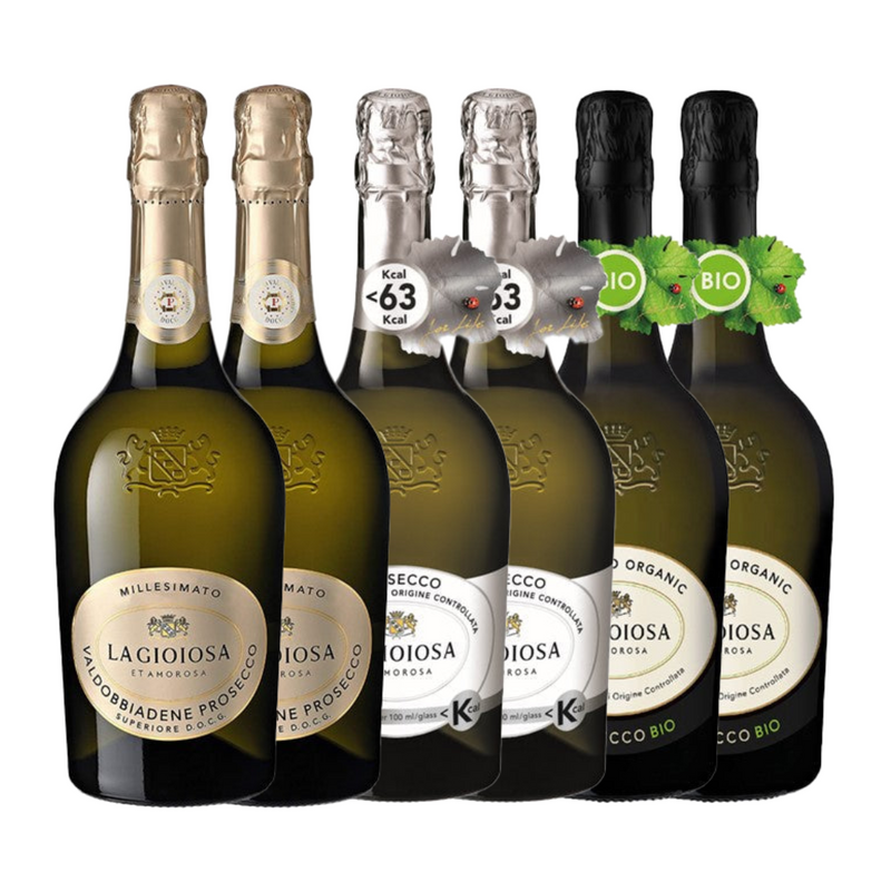 La Gioiosa Premium Prosecco Selection 6 x 75cl