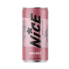 Nice Argentinian Malbec Canned Wine (12 x187ml cans)