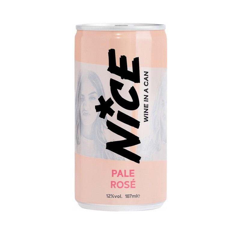 Nice Pale Rosé Canned Wine (12 x 187ml cans)