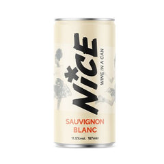 Nice Sauvignon Blanc Canned Wine (case of 12 x 187ml cans)