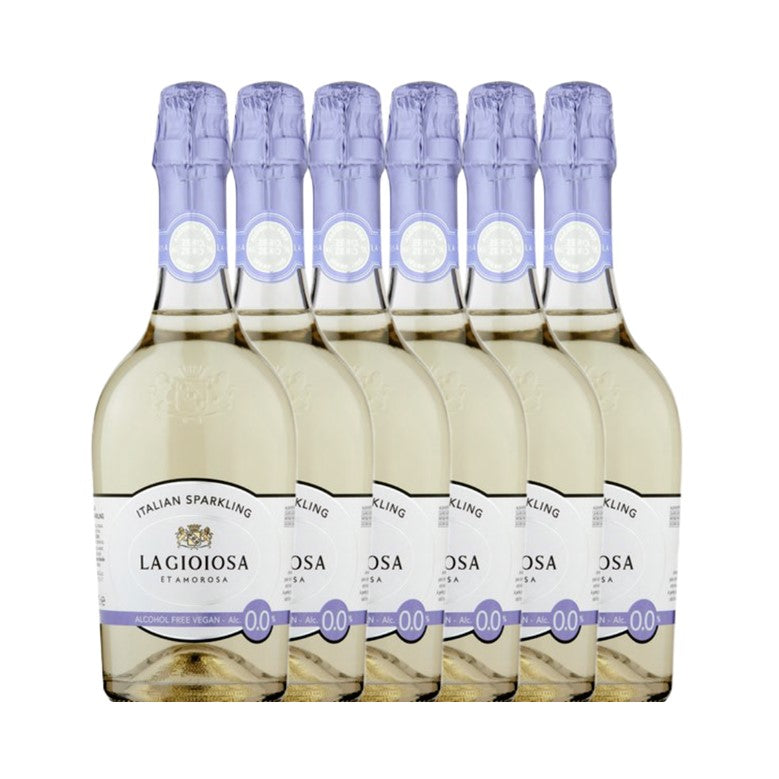 La Gioiosa Sparkling White 0% Alcohol Free 6 x 75cl